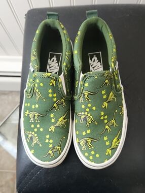 Dino Print Vans